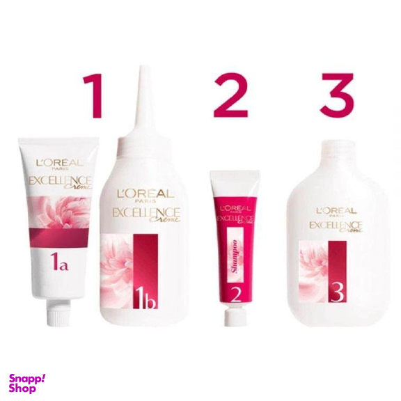 کیت رنگ مو لورآل (Loreal) مدل Excellence شماره 7.11 رنگ بلوند خاکستری روشن حجم 48 میلی لیتر