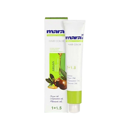 رنگ ابرو مارال (Maral) شماره 6 حجم 15 میلی‌ لیتر رنگ بلوند کاکایویی تیره مجموعه 2 عددی