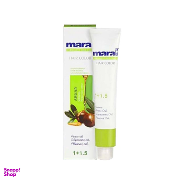 رنگ ابرو مارال (Maral) شماره 6 حجم 15 میلی‌ لیتر رنگ بلوند کاکایویی تیره مجموعه 2 عددی