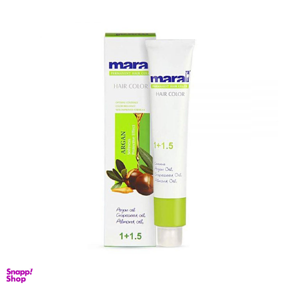 رنگ مو مارال (Maral) شماره 7.0 رنگ بلوند متوسط حجم 100 میلی‌ لیتر