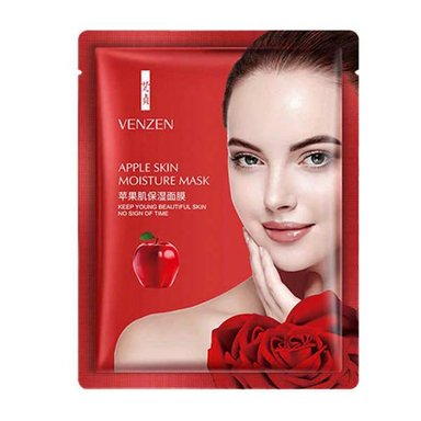ماسک صورت ونزن مدل آبرسان و مرطوب کننده سیب وزن 25 گرم