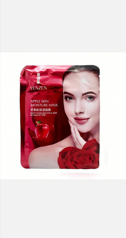 ماسک صورت ونزن مدل آبرسان و مرطوب کننده سیب وزن 25 گرم