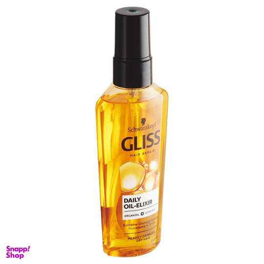 روغن مو گلیس (Gliss) مدل Daily Oil Elixir حجم 75 میلی‌ لیتر