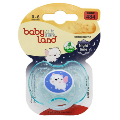 پستانک ارتودنسی بی بی لند (Baby Land) مدل 484