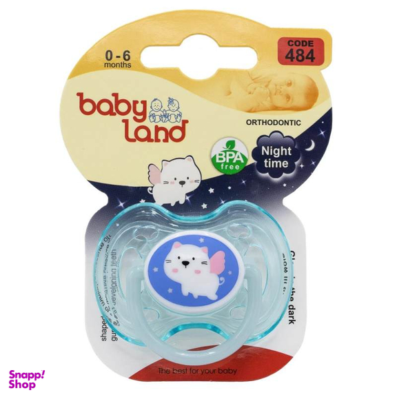 پستانک ارتودنسی بی بی لند (Baby Land) مدل 484