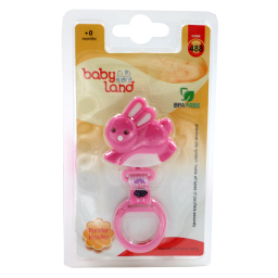 بند پستانک بی بی لند (Baby Land) مدل خرگوش کد 488