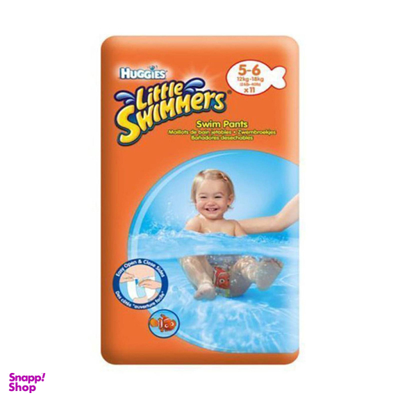 پوشک استخری هاگیز (Huggies) مدل Little Swimmer سایز 5 بسته 11 عددی