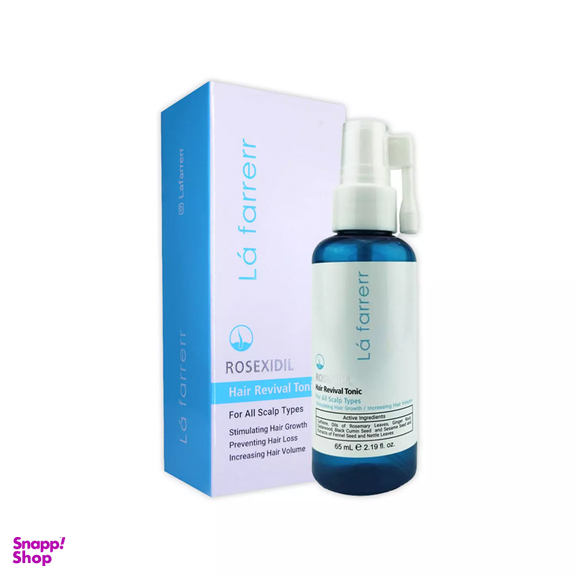 تونیک تقویت کننده مو لافارر (Lafarrerr) مدل Rosexidel حجم 65 میلی لیتر