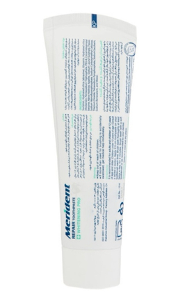 خمیر دندان مریدنت مدل ترمیم کننده و سفید کننده حجم 100 میلی لیتر