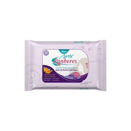 دستمال مرطوب آرایشی پنبه ریز (Panberes) بسته 20 تایی مجموعه 2 عددی