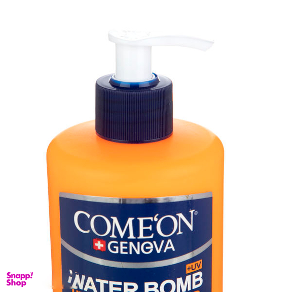 کرم آبرسان کامان (Comeon) سری Water Bomb مدل Hyaluronic Asid حجم 500 میلی‌ لیتر