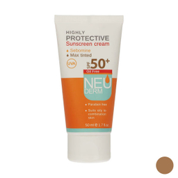 کرم ضد آفتاب نیودرم (Neuderm) با SPF50 حجم 50 میلی‌ لیتر