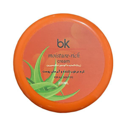 کرم مرطوب کننده بی کی (BK) حجم 220 میلی لیتر