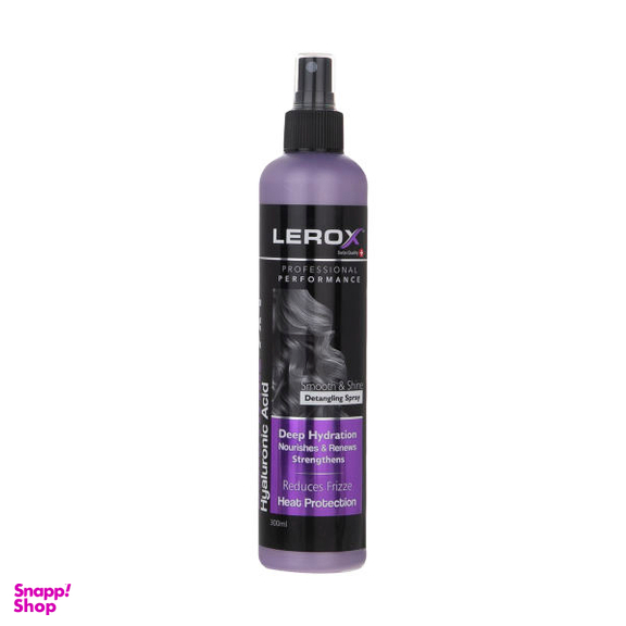اسپری مو نرم کننده لروکس (Lerox) مدل بیوتی فایر حجم 300 میلی لیتر