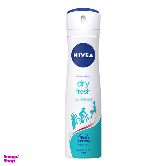 اسپری ضد تعریق زنانه نیوآ (Nivea) مدل Dry Fresh حجم 150 میلی لیتر