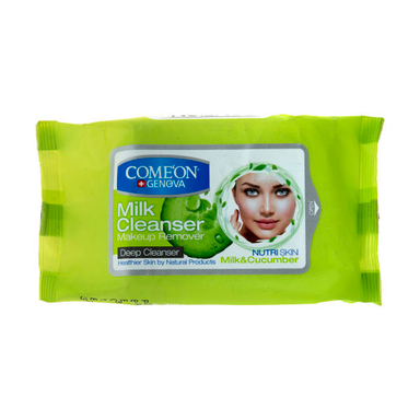 دستمال مرطوب کامان مدل Milk Cleanser بسته 20 عددی
