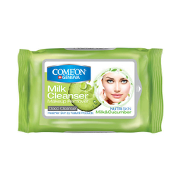 دستمال مرطوب کامان (Comeon) مدل Milk مجموعه 2 عددی
