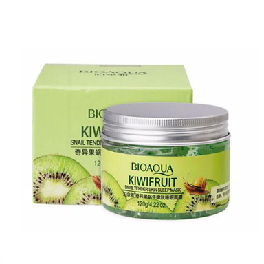 ماسک صورت شب بایوآکوا (BioAqua) مدل Kiwi Fruit وزن 120 گرم