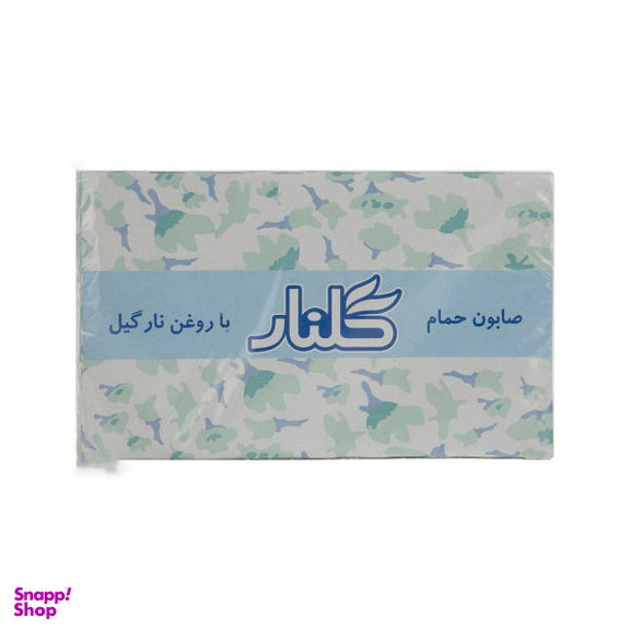 صابون حمام سبز گلنار مدل نارگیل وزن 130 گرم بسته 6 عددی