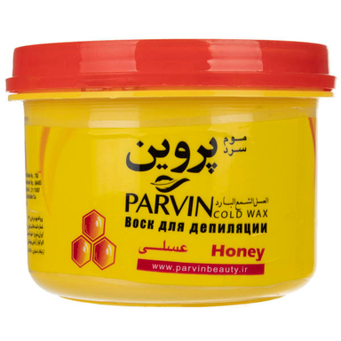 موم سرد پروین (Parvin) مدل Honey حجم 750 گرم