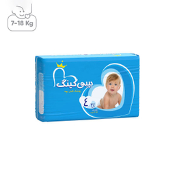 پوشک بی بی کینگ (Baby King) سایز 4 بسته 34 عددی