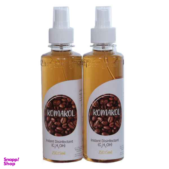 الکل کماکل (Komakol) مدل قهوه حجم 120 میلی لیتر مجموعه 2 عددی