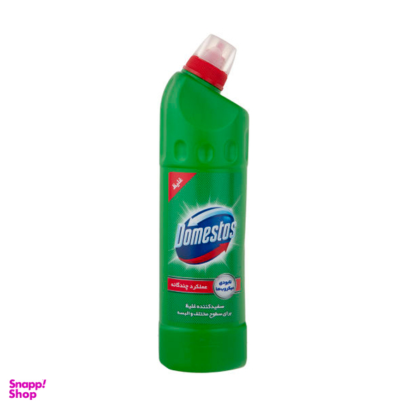 مایع سفید کننده دامستوس (Domestos) مدل Mountain Breeze حجم 750 میلی لیتر+اسپری تمیز کننده سطوح سیف (Cif) وزن 750 گرم