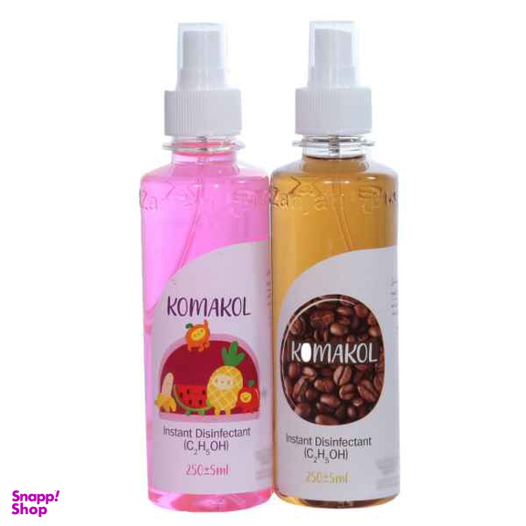 اسپری کماکل (Komakol) مدل قهوه حجم 250 میلی لیتر بسته 2 عددی