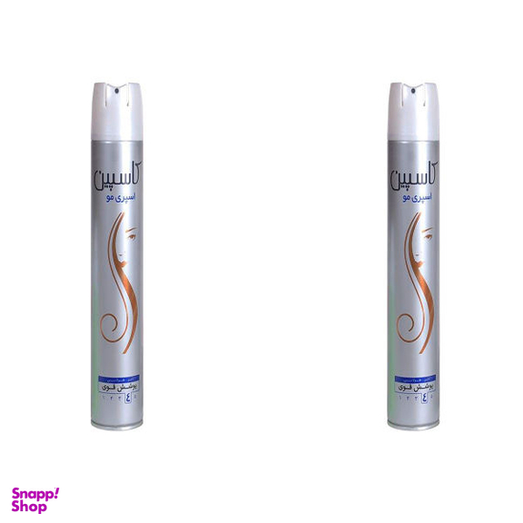اسپری حالت دهنده مو کاسپین (Caspian) مدل A500 حجم 500 میلی‌ لیتر بسته 2 عددی