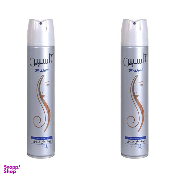 اسپری حالت دهنده مو کاسپین (Caspian) مدل A250 حجم 250 میلی‌ لیتر بسته 2 عددی