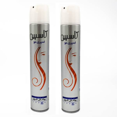 اسپری مو کاسپین (Caspian) مدل کلاسیک حجم 500 میلی‌ لیتر مجموعه 2 عددی