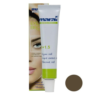 رنگ ابرو مارال (Maral) شماره 7 حجم 15 میلی‌ لیتر رنگ بلوند شکلاتی متوسط