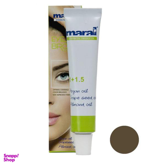 رنگ ابرو مارال (Maral) شماره 7 حجم 15 میلی‌ لیتر رنگ بلوند شکلاتی متوسط