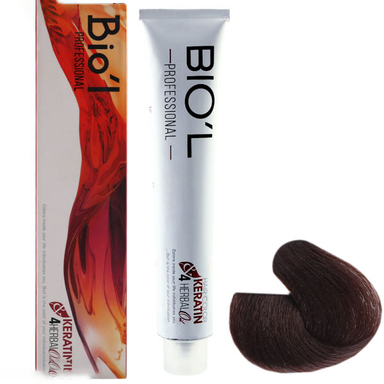 رنگ مو بیول شماره 7.1 حجم 100 میلی لیتر رنگ بلوند دودی متوسط