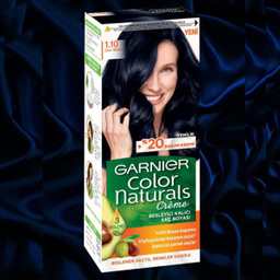 کیت رنگ مو گارنیه (Garnier) شماره 1.10 حجم 40 میلی‌ لیتر رنگ مشکی پرکلاغی