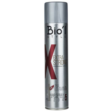 اسپری نگهدارنده حالت مو بیول (Biol) مدل Extra Strong حجم 300 میلی لیتر