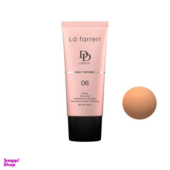 دی دی کرم رنگی لافارر SPF30 مدل 06 Caramel مناسب انواع پوست حجم 33 میلی لیتر