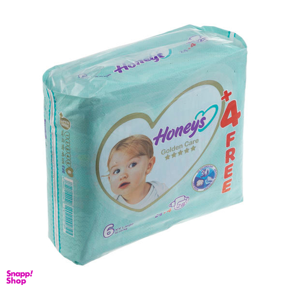 پوشک کودک هانیز (Honeys) سایز 6 بسته 28 عددی