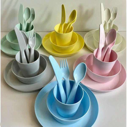 قاشق و چنگال کودک ایکیا (Ikea) مدل Kalas بسته 18 عددی