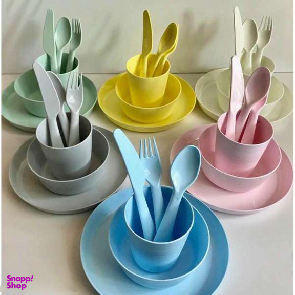 قاشق و چنگال کودک ایکیا (Ikea) مدل Kalas بسته 18 عددی