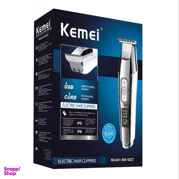 ماشین اصلاح مو صورت کیمی مدل KM-5027