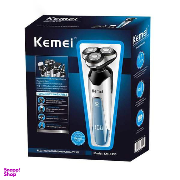 ماشین اصلاح مو صورت کیمی (Kemei) مدل km-5390