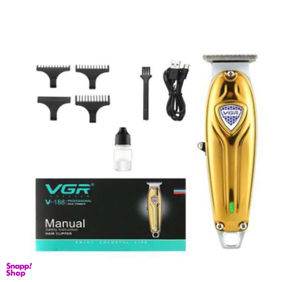 ماشین اصلاح مو صورت و بدن وی جی آر (VGR) مدل V-188
