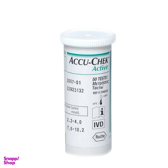 نوار تست قند خون آکیوچک (Accu-Chek) مدل Active