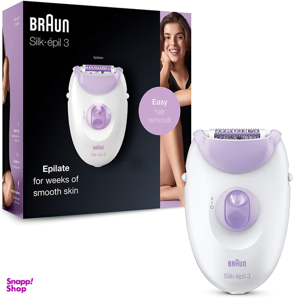 اپیلاتور براون (Braun) سری Silk Epil 3 مدل 3170