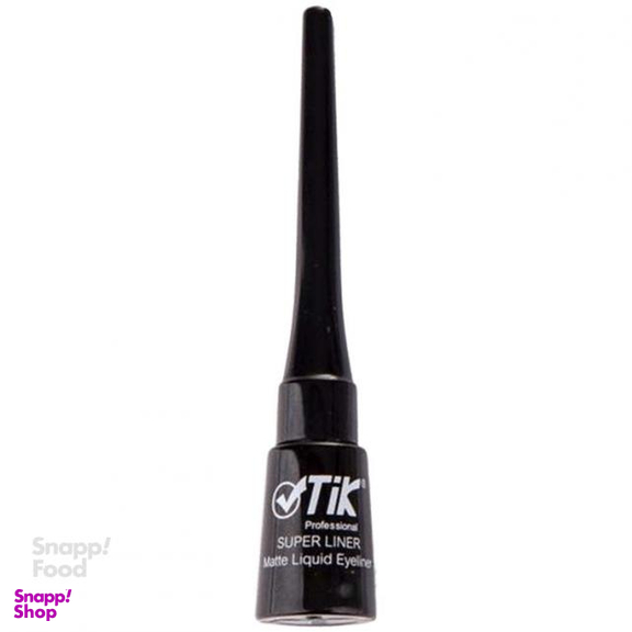 خط چشم مایع تیک مدل Matte به همراه مژه مصنوعی جفتی تیک با نخ نامریی شماره TIK 20 مجموعه 2 عددی