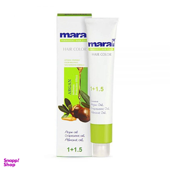 رنگ مو مارال (Maral) شماره 5.85 حجم 100 میلی لیتر رنگ قهوه‌ ای نسکافه‌ ای روشن