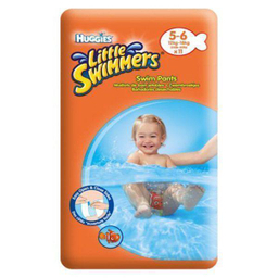 پوشک استخری هاگیز (Huggies) مدل Little Swimmer سایز 5 بسته 11 عددی مجموعه 3 عددی