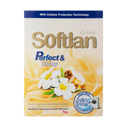 پودر ماشین لباسشویی سافتلن سری Gold Selection مدل Perfect And Shine حجم 500 گرم