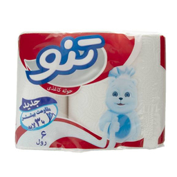 دستمال حوله ای تنو (Teno) مدل اقتصادی بسته 6 عددی